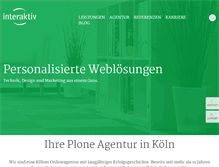 Tablet Screenshot of interaktiv.de