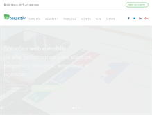 Tablet Screenshot of interaktiv.com.br